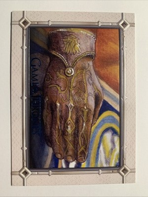 2024 Game of Thrones Legends Of Realm Artist Rendition AR66 Jaime s Hand  1/1