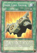 Iron Core Armor - SOVR-EN053 - Common - 1st Edition - Heavily Played - Stardust 