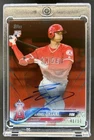2018 Topps Clearly Authentic Shohei Ohtani RC Red Rookie Auto #/50 Angels