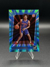 2021 Panini Donruss - Rated Rookie Cade Cunningham #211 Holo Teal Laser PISTONS