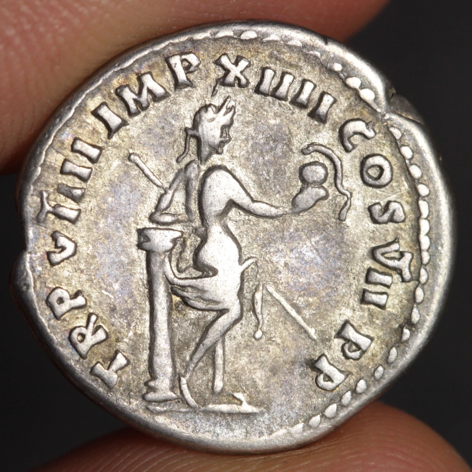 コンスタンティウス2世　センテニオリナス貨　AD337-361 Emperor Titus Denarius Venus Reverse 79AD Ancient Roman Empire