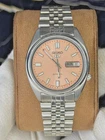 Vintage Seiko 5 Mens Automatic Watch 7009 Day/Date