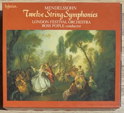 F. Mendelssohn: Twelve String Symphonies- London Festival Orchestra (3xCD, 1993)
