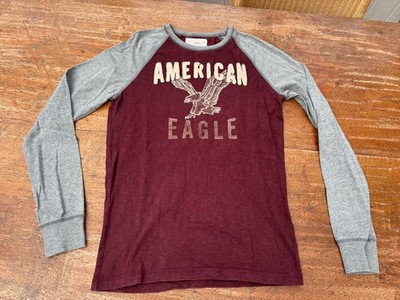 Langarm-Shirt rot Gr. XS American Eagle
