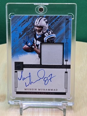 2024 Panini Impeccable Muhsin Muhammad #ERA-MMD Auto Elegance Retired Patch /75 