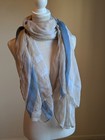 Poncho Gene Accessories Women's Blue Stripe Cross And Stars Biblical... — photo 1