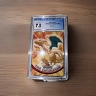 1999 Pokemon Topps Series 1 #6 Charizard First Print, Blue Label CGC 7.5 NM+