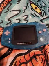 Nintendo AGB001 Game Boy Advance Handheld System Glacier Blue