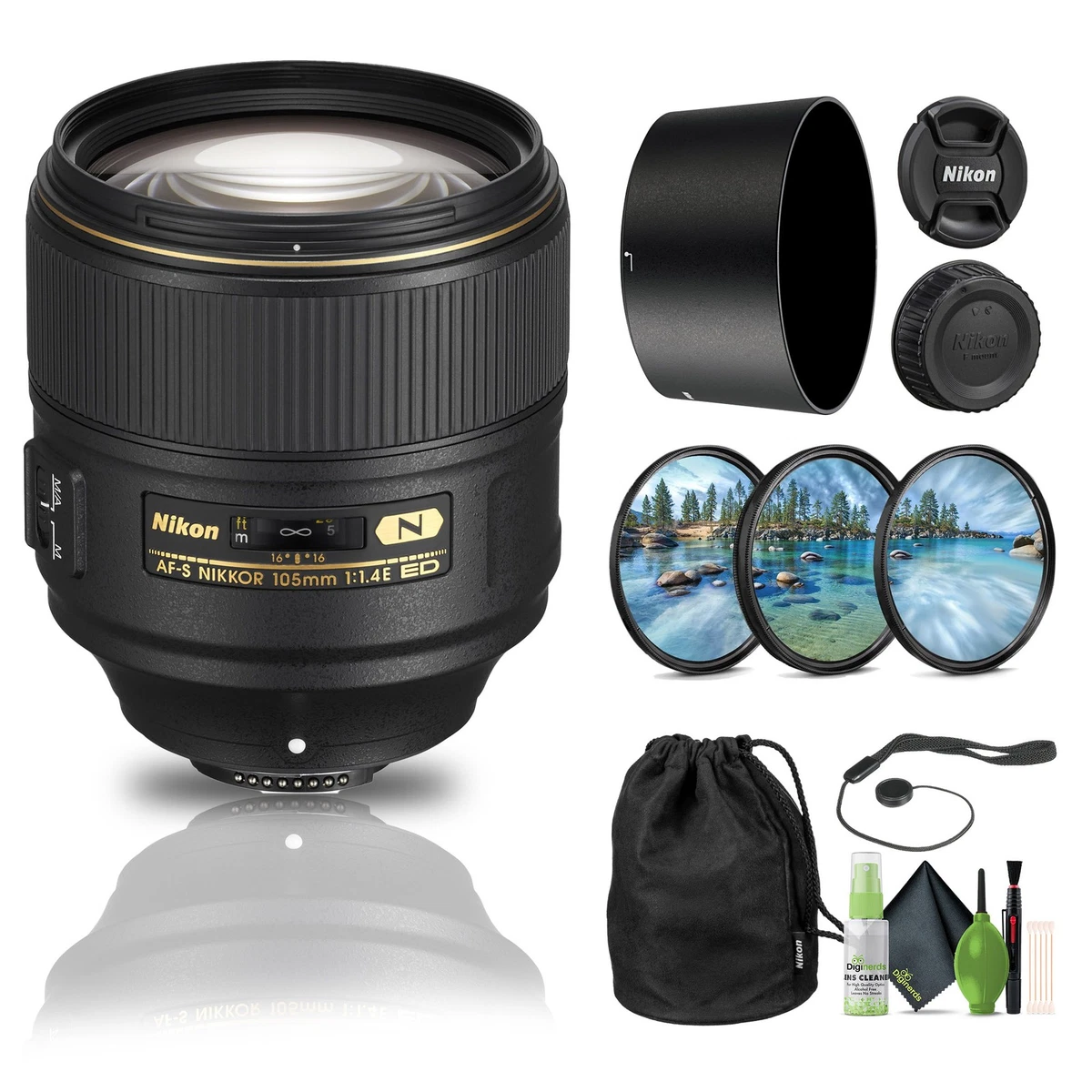 Nikon f/1.4 Lenses 105mm Focal for sale - eBay