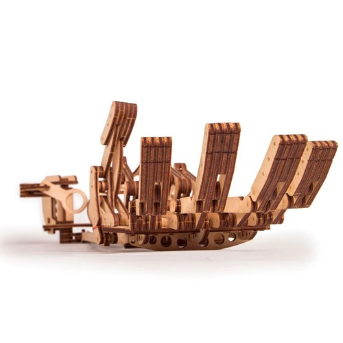 Rompecabezas mecánico 3D Madera Truco madera 3D Robótico Mano Autoensamblaje Set - Imagen 4 de 12