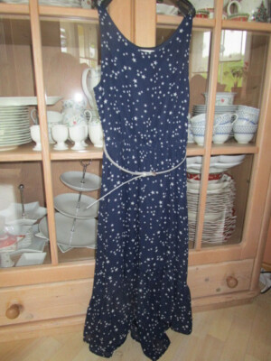 H&M Kate Morgan Traum Sommerkleid Gr. 140 (9-10 J.) Dschungelmuster, gefüttert
