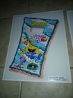 1984 Coleco Snorks Water Float Original Presentation Art Rare Prototype.Signed