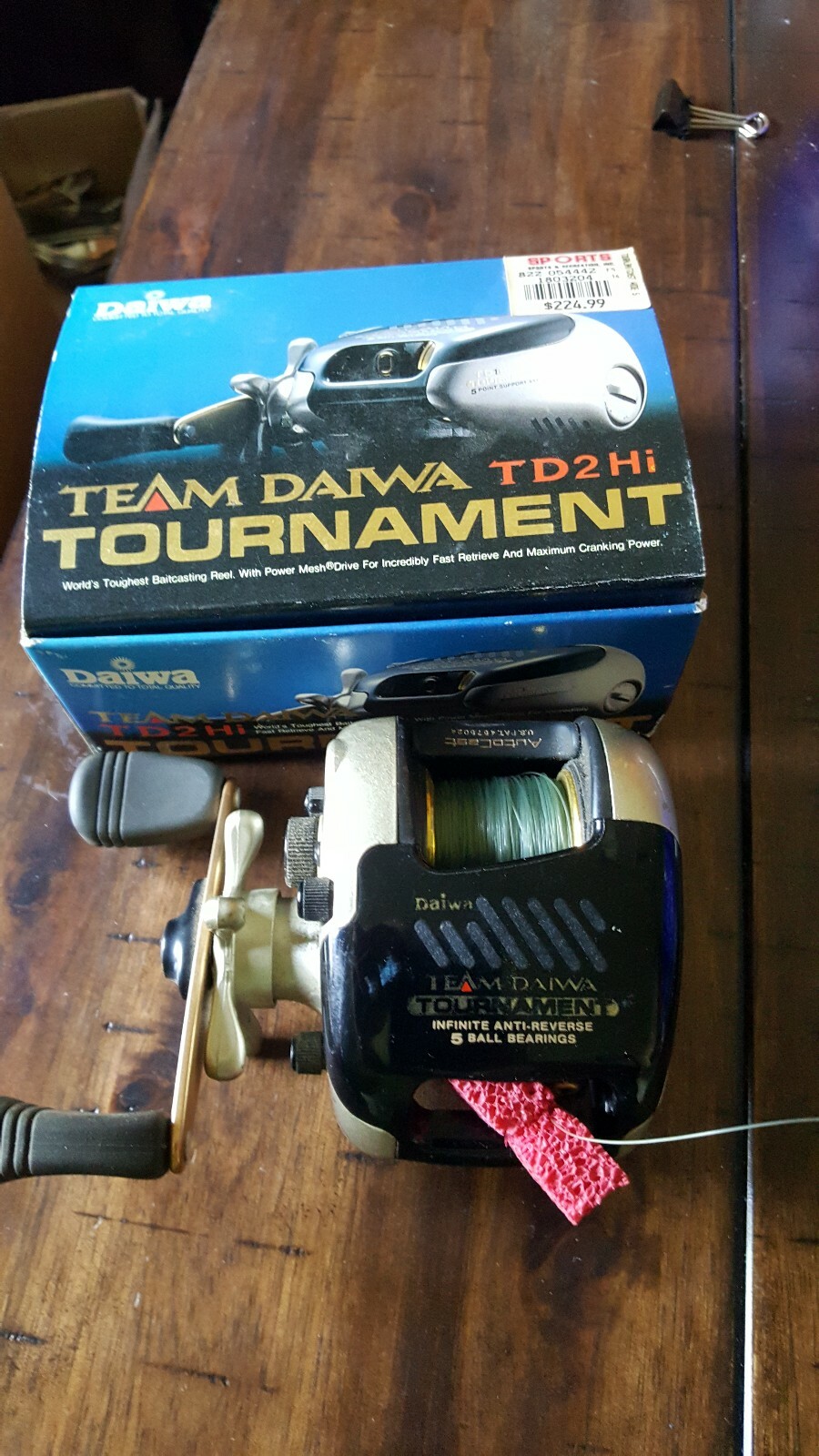 Cocherete torneo Daiwa TD 2 Hi. Cocherete torneo Daiwa TD 2 Hi.