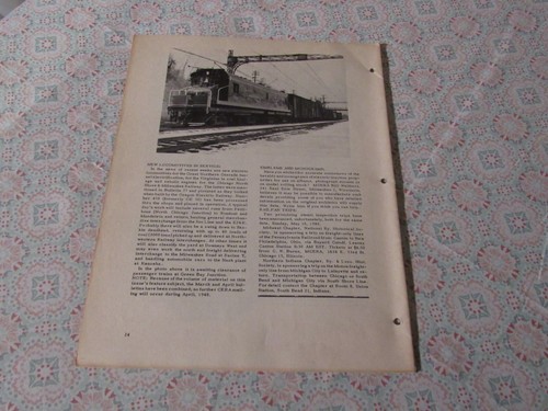 Trolley Sparks  Bulletin 78  March - April 1948 - Picture 2 of 2