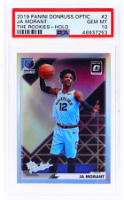 2019 Donruss Optic Ja Morant the Rookies Holo #2 PSA 10 Rookie RC