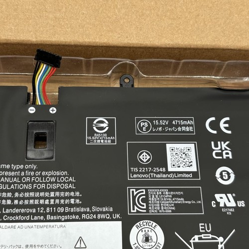 Genuine 75Wh 15.52V Battery for Lenovo L21D4PH0 L21B4PH0 L21C4PH0 5B11D97141 - Picture 3 of 5