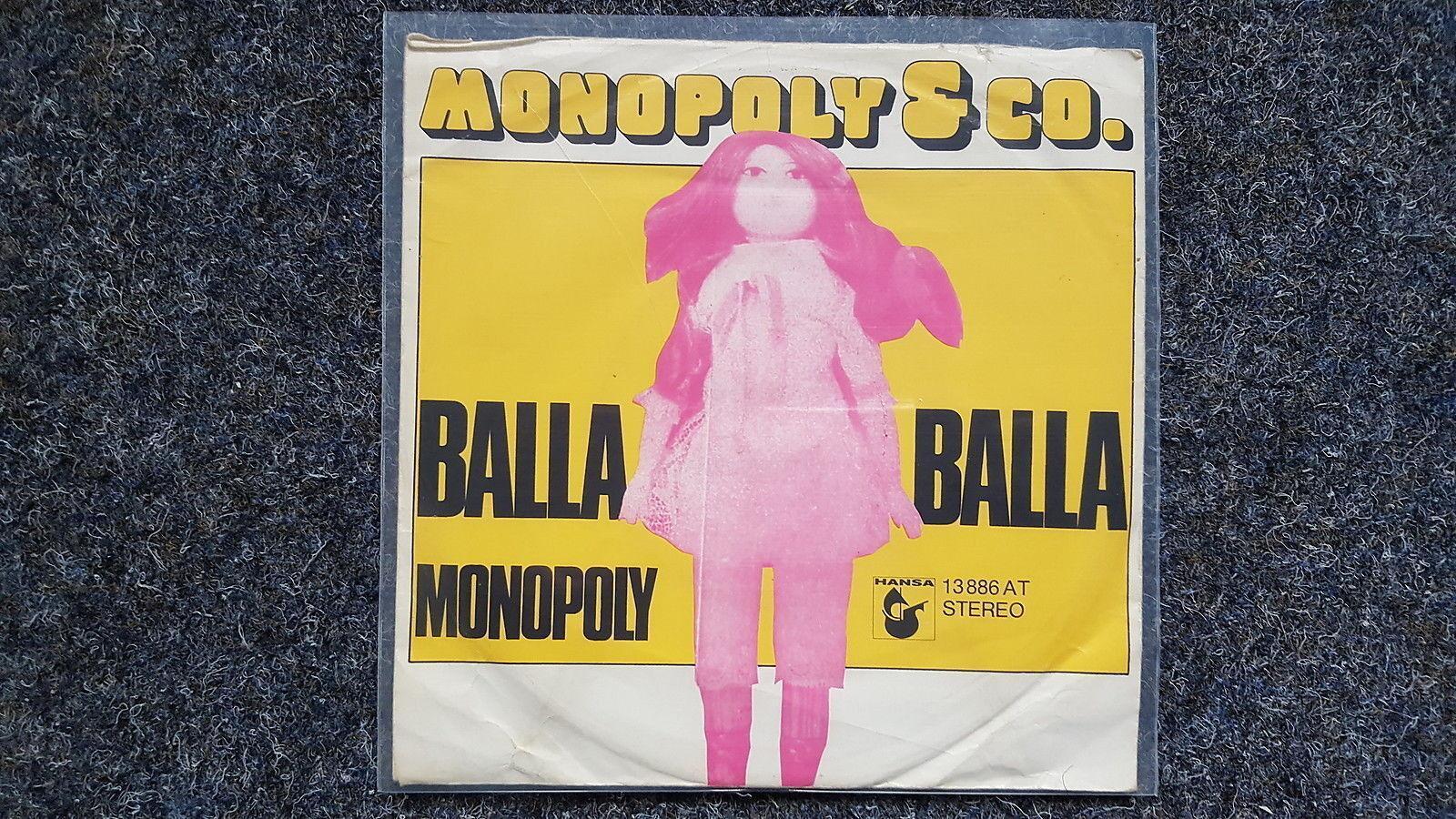 7"" Single Vinyl Monopoly & Co. - Balla balla
