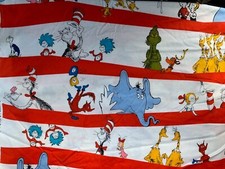 Dr. Seuss Celebrate Seuss Robert Kaufman Cotton Fabric 1.5 Yards