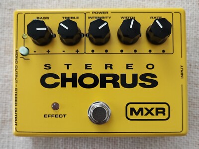 MXR M134 Stereo Chorus   der gelbe analoge Klassiker!