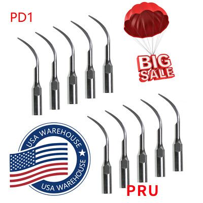 Dental Ultrasonic Piezo Scaler Perio Tips fit DTE SATELEC Handpiece PD1