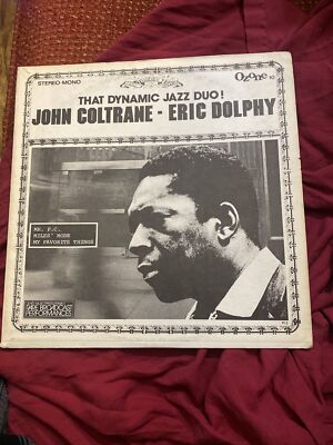 JOHN COLTRANE- ERIC DOLPHY THAT DYNAMIC JAZZ DUO!OZONE 10 stereo-mono