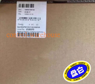 1PCS 2320270 QUINT-UPS/1AC/1AC/500VA Power module 2320270 QUINT-UPS/1AC/500VA 
