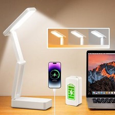 Cordless Lamp Rechargeable Lamp, 6000mAh Battery Operated Lamp, 3 Colors  10...