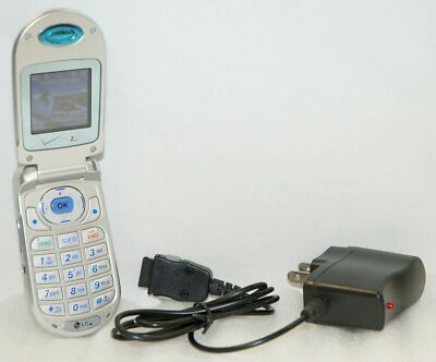 LG VX3200 Verizon Wireless Flip SLATE BLUE Color Display Phone