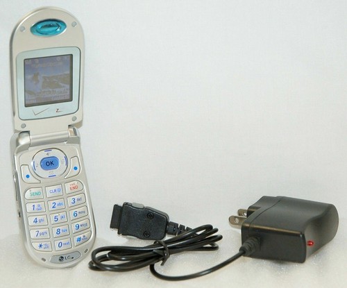 Téléphone à écran couleur LG VX3200 Verizon sans fil ardoise bleue 1xRTT catégorie C - Photo 2 sur 9