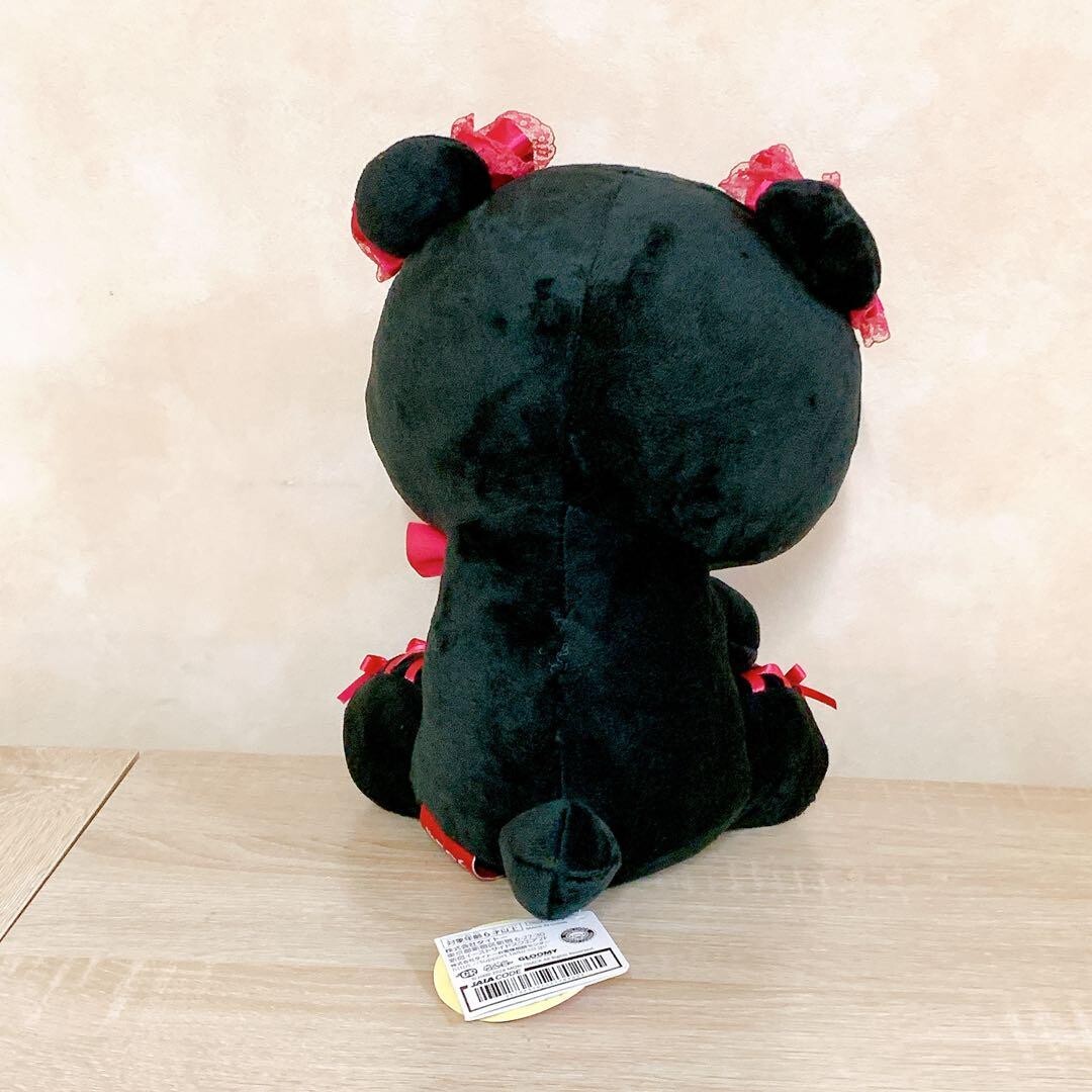 Chax GP Gloomy Lace up Variation Plush Doll Bear Taito 2024 Black