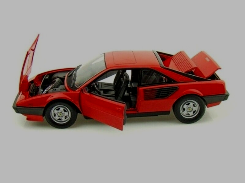 FERRARI MONDIAL 8 1982 RED HOTWHEELS P9882 1:18 | eBay