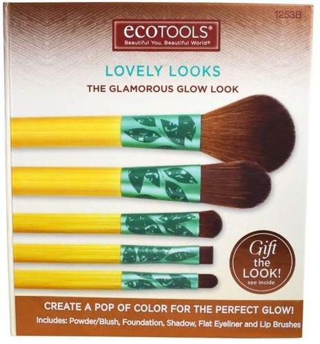 【ツ】 EcoTools, 6-teiliges Set, Bambus-Pinselset - Bild 5 von 6