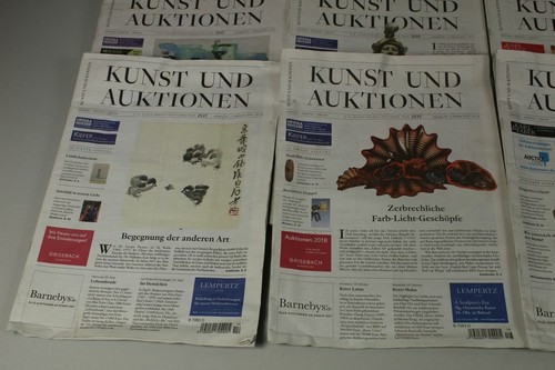 A9/16x Newspaper,Magazine - Art & Auctions - 2016 up To 2019 - Approx. 2 Lbs /72 - Picture 6 of 12