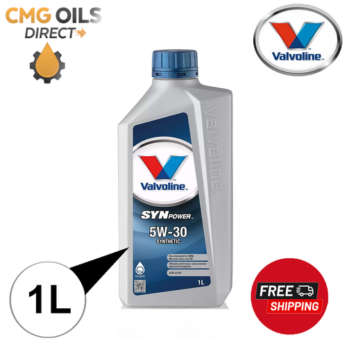VALVOLINE SYN POWER 5W30 ACEA C3 API SN MB 229.51 BMW LL04 VW504/507