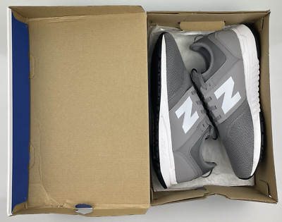 New Balance Mens 247 Classic Grey White 2017 MRL247GW Size 10.5 D NIB DS NOS