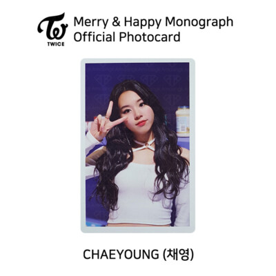 TWICE Merry & Happy Monograph Official Photocard Each Member