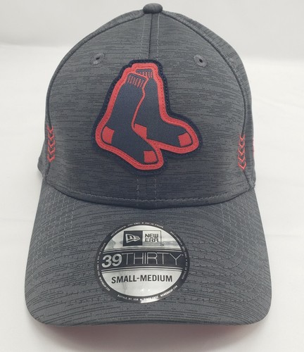 Boston Red Sox 2024 New Era 39THIRTY Charcoal Gray Men's Baseball Cap S/M NWT - Picture 3 of 6