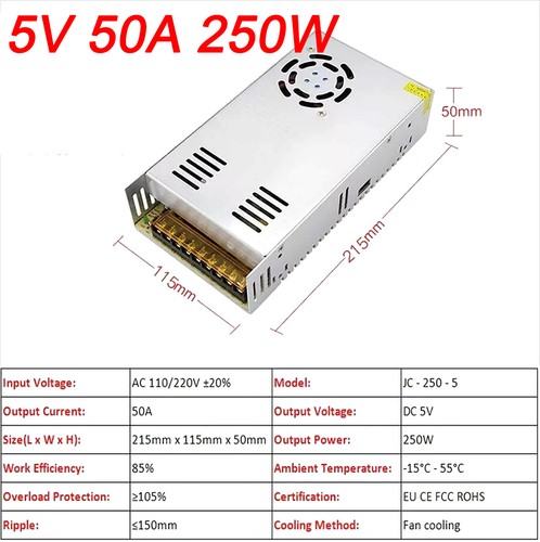 DC Geregelt Schaltnetzteil Transformator 3V 9V 13.8V 15V 18V 28V überwachen - Bild 22 von 89
