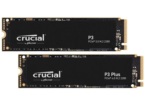 Crucial P3 / P3 Plus 500GB 1TB 2TB 4TB M.2 PCI-Express NVMe 3D NAND Internal LOT