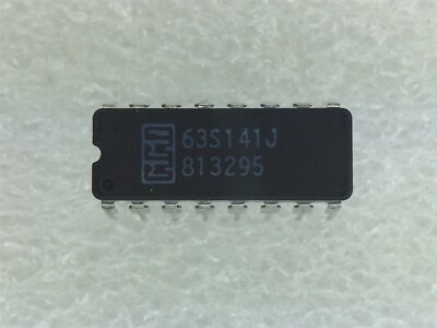 63S141J MMI IC 1K-BIT PROM OBSOLETE CER-DIP 16PIN 2 UNITS