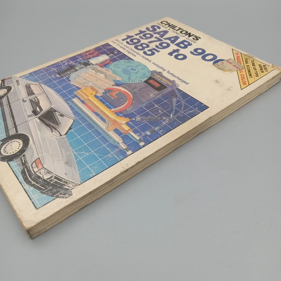 Chilton's Saab 900 1979-85 Reparación Guía de puesta a punto Manual de servicio Todos los modelos 7572 Foto 3 de 4