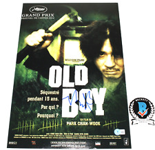 PARK CHAN-WOOK SIGNED 'OLD BOY' 12x18 MOVIE POSTER PHOTO BECKETT COA DIRECTOR PARK CHAN-WOOK SIGNED 'OLD BOY' 12x18 MOVIE POSTER PHOTO BECKETT COA DIRECTOR