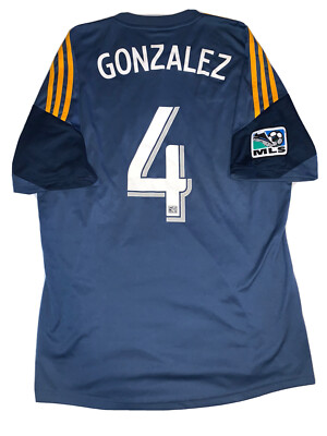 LA Los Angeles Galaxy 2013/2014 Omar Gonzalez Away Soccer Jersey