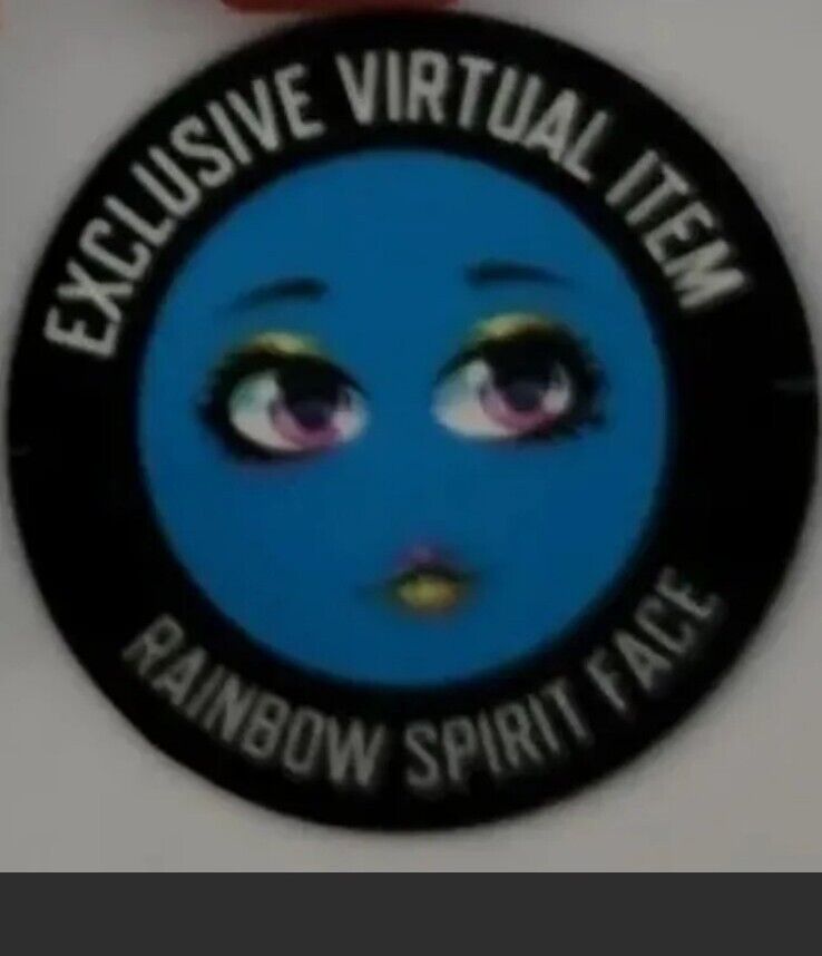 Roblox Rainbow Barf Face *Code Only*