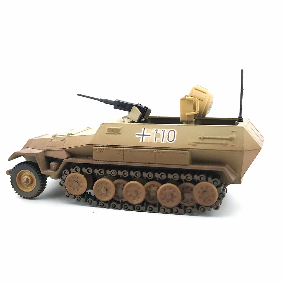 Vintage Hannomag with Searchlight, German Army WWII 1/50 scale Diecast by Solido - Image 3 of 4