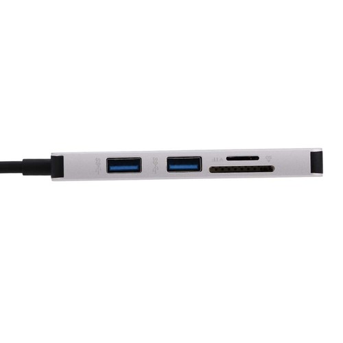 Laptop-Hub Multi-USB- USB-Multiport USB-Hub-Adapter - Bild 3 von 12