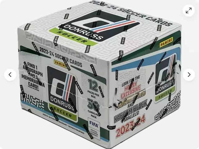 RIP & SHIP - 2023-24 Panini Donruss Soccer Hobby Box - NEW SEALED