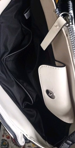Nine West Black & White Crossbody Handbag - Picture 8 of 14