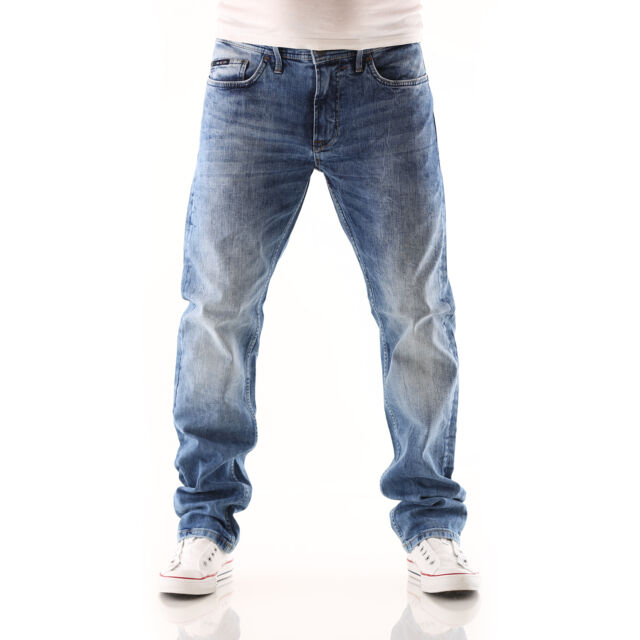 Big Seven XXL Jeans Morris medium blue regular fit Herren Hose Übergröße neu