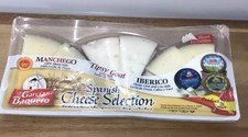 Spanish Cheese Selection 400g 3 Varities Inc Manchego , Sheep , Goat ,Tapas